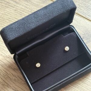 Tiffany & Co. Elsa Peretti®Diamonds by the Yard® Earrings in Yellow Gold